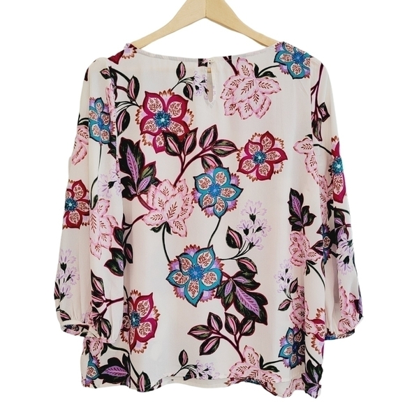 TALBOTS Floral Blouse - Picture 4 of 11